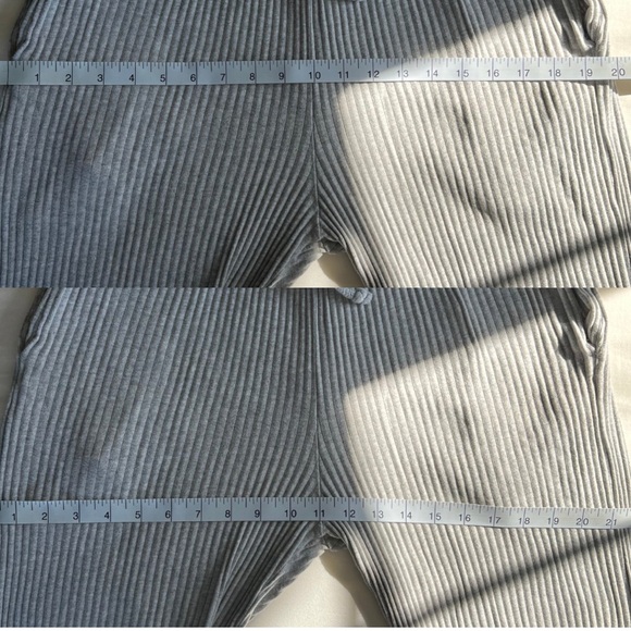 Baserange Rib Sweaptants in Grey Melange - Picture 13 of 13